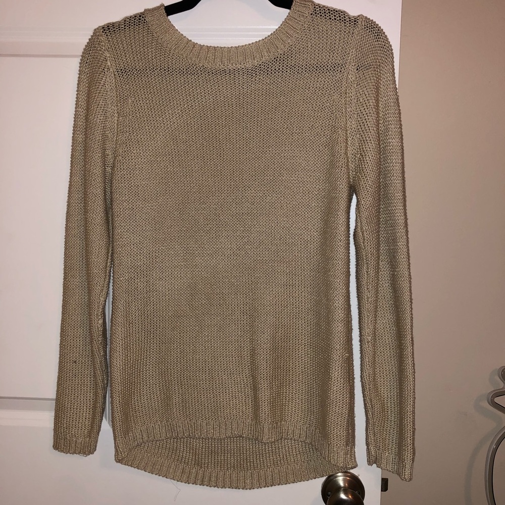 Cream forever 21 sweater